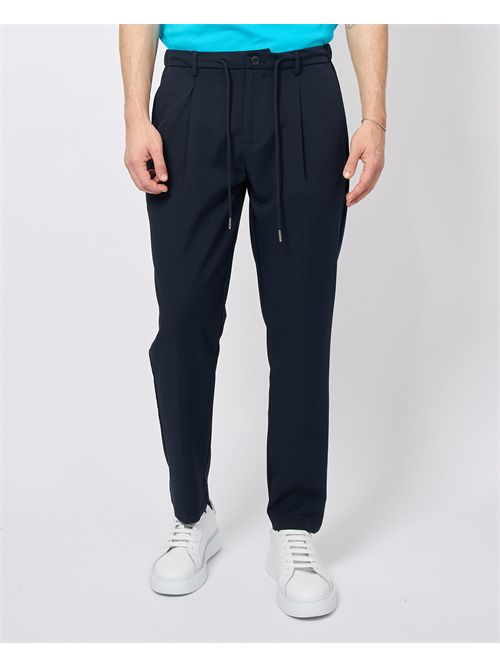Yes Zee men's trousers with drawstring and elastic YES ZEE | P670-KE000710